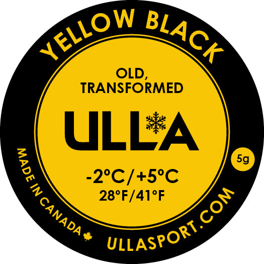 Cera antiscivolo solida ULLA Giallo Nero