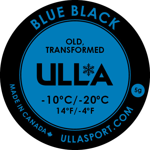 ULLA Fart de glisse solide Bleu Noir