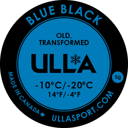 ULLA Fart de glisse solide Bleu Noir