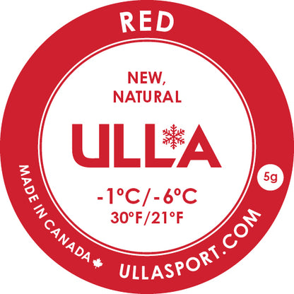 ULLA Solid Glide Wax Red 