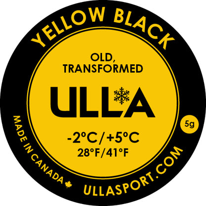 Cera antiscivolo solida ULLA Giallo Nero 