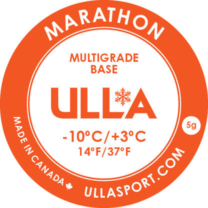 ULLA Fart de glisse solide Orange Marathon